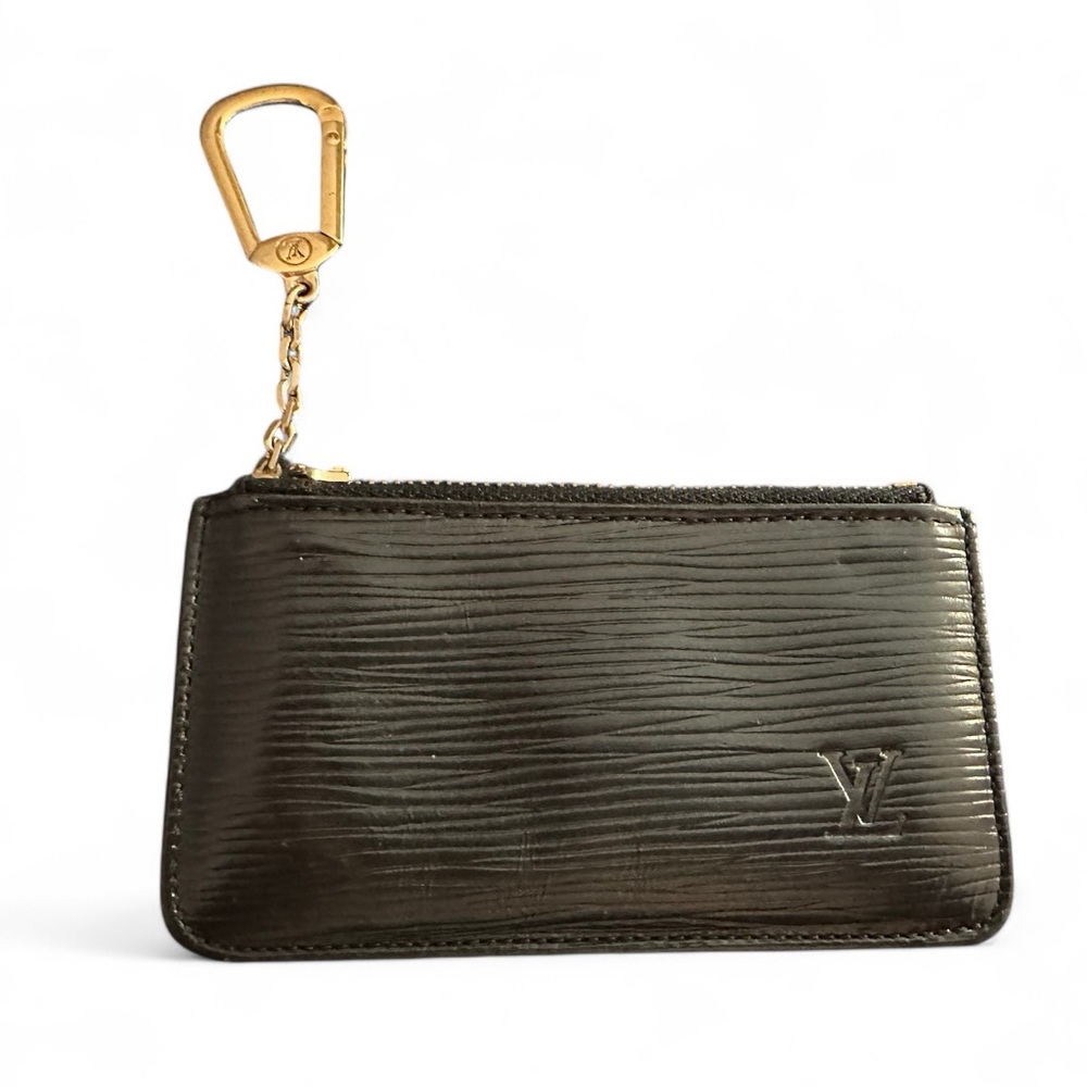 Louis Vuitton Epi Coin Noir Key Cles Black